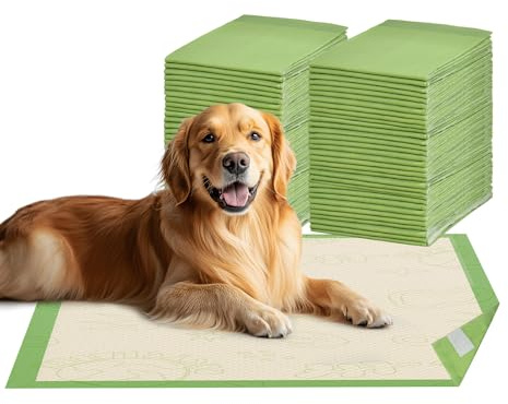 Gardner Pet PIPI Matten für Hunde mit Klebestreifen, 60x90 cm, 50 Stück | Mit Klebestreifen, Super Saugfähig, Rutschfest, Einweg-Trainingspads, Für Kiste/Käfig/Transportbehälter