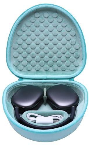 L LTGEM Carrying Case for soundcore by Anker Q20 Q20i Q30 Q35 Q45 H30i Hybrid Active Noise Cancelling Headphones - Portable Travel Bag (Case Only) - Green