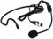 Genérico Micrófono de Diadema Cardioide para Shure GLXD1+ Transmisor Inalámbrico Digital Bodypack con Conector Miniatura de 4-Pin, Color Negro