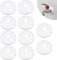 Heizung Abdeckung Abdeckung Heizungsrohr Boden, 10 StüCk Einzel Heizungsrohr Rosette, Heizungsrohr Abdeckung,Rohrabdeckung, Abdeckrosetten, Heizung, Verkleidung, Weiss