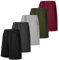AKKQHH 5er-Pack Sporthose Herren Kurz Laufhose Kurze Hose mit Tasche Laufshorts Atmungsaktiv Schnell Trocknend Sportshorts Jogginghose Herren für Gym Sommer(Schwarz+Dg+Hg+Ag+Wer,XL)