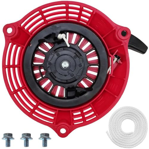 Qiuwanzia GCV160 Recoil Starter Pull Start Assembly for Honda GCV135 EN2000 HRU19 GC135 GC160 Engine for Lawn Mower Pressure Washer Generator Parts for 5.5HP Horizontal Vertical Engine 28400-ZL8-023ZA
