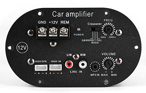 Potenza Massima da 400 W, C5198 + A1941 Amplificatore di Auto a Tubo Audio Board 120 Altoparlanti Stereo, Gamma Completa, Selezione dei Bassi, Lettura Rapida, Chip di Decodifica