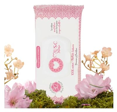 Musc Intime Lingettes Intimes Sakura 30 Lingettes
