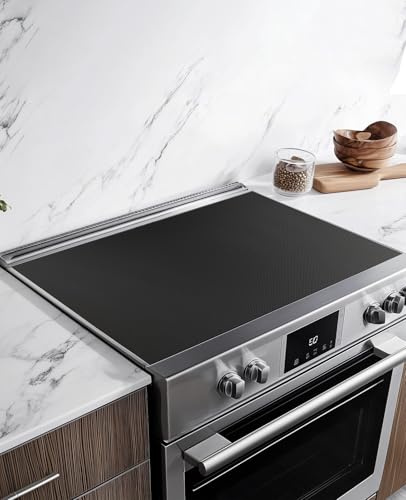 hommova Induction Hob Protector Mat, Multifunctional Anti Scrath Silicone Induction Hob Cover for Electric Ceramic Hob (61 x 52cm, 0.7mm Thick)
