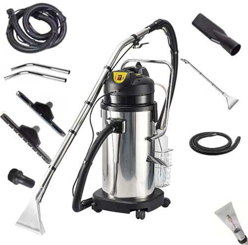 BEESOM Aspirateur Injecteur Extracteur,Extracteur Tapis,20L 1600W+Injection Extraction Filtre,Plastique Anti-Usure pour Tapis Canapé Matelas Voiture Nettoyage Detail 20L