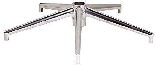 La Silla de Claudia | Base de Metal 70cm para Silla de Oficina y Silla Escritorio | Estructura Reforzada para Taburete y Sillas Giratorias | Repuesto Universal con Agujero para Pistón (Sin Ruedas)