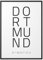 Papierschmiede® Geo Poster Koordinaten Dortmund, B2 (50x70 cm) Stadt Poster als Wanddeko für Wohnzimmer Schlafzimmer Küche Esszimmer, BVB Ruhrgebiet, Bild ohne Rahmen