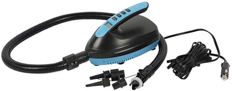 Bo-Camp Unisex-Pumpe elektrisch, schwarz/blau, Einheitsgröße