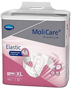 Hartmann MoliCare Windeln, elastisch, XL, 7 Tropfen