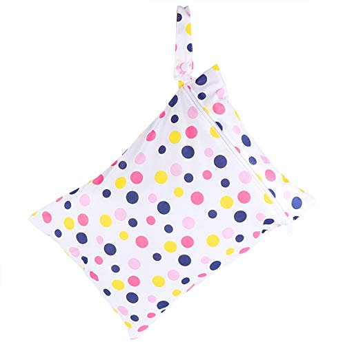 NUOBESTY Wiederverwendbare wasserdichte Beutel Mit Reißverschluss Nass-trocken-Tasche Für Babyartikel Kompaktes Design Mehrere Taschen Für Reisen Und Business