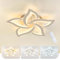 MOUNM LED Deckenleuchte Dimmbar 3000K-6000K,Lampe Wohnzimmer 28W 2800lm, Blütenblatt Kreative LED Deckenlampe, Acrylplatte Verwendet for Esszimmer, Schlafzimmer, Kinderzimmer Korridor Deckenleuchten…
