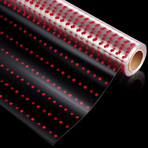 STOBOK Cellophan Rolle,Entfaltete Breite 80CM x 30M Transparente Zellophan Geschenkpapier, 3.0 Mil Dicke Folienrolle zum Einwickeln von Geschenkkörben,Transparentpapier Blumenfolie Geschenkfolie