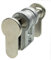 FELGNER Universal Blindzylinder | Schlüsselloch Abdeckung Schloss Schließzylinder für Türschloss - individuell verstellbar - 35 mm bis 56 mm Länge - Edelstahl-Look