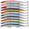 FNAPE Angelköder 10er Set, 18.5CM 23G Kunstköder Raubfisch Raubfischköder Oberflächenköder Swimbait Wobbler Köder Rotierender Schwimmköder Süßwasser Salzwasser Barsch Forelle Hecht Zander