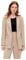 PIECES Pcbozzy Ls Loose Blazer Noos Bc, Blazer Mujer, Marrón (Silver Mink), XXL