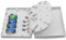 PNGKNYOCN FTTH Boîte de distribution de fibre optique 4 ports pour adaptateurs SC, FC, E2000