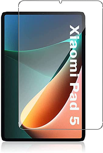 Gos Elec Protector de pantalla para Xiaomi Mi Pad 5/Mi Pad 5 Pro, protector de pantalla de cristal, dureza 9H, antiaceite, arañazos y huellas dactilares, cristal templado protector de pantalla para