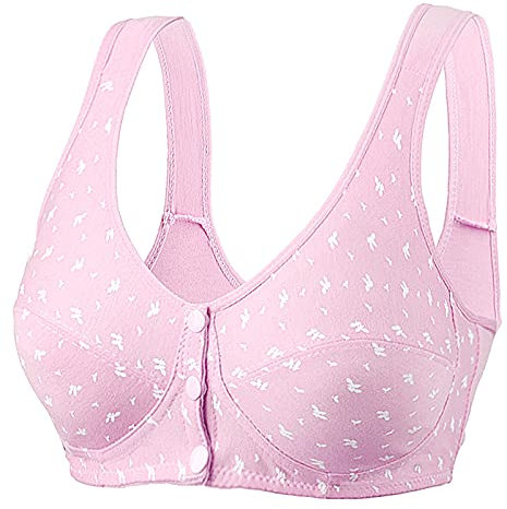 Women's Full Cup Bra - Seamless Lace Bra - Soft Underwear Comfort Bras Without Underwire - Breathable and Lightweight Bralette for Women - Soft and Comfortable - Classic Bustier Bra Modern Feel,
