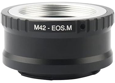 EppoBrand M42 Objektive zu EOS M Adapter Ring für Canon EF-M Kamera