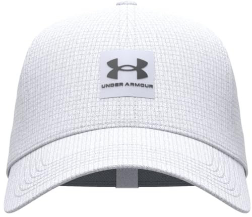 Under Armour - - Iso-Chill ArmourVent STR-Mütze für Herren, Kolorit White/Castlerock (100), Größe: XL/XXL