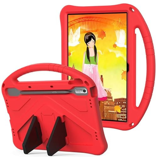 Custodia per bambini per Lenovo Tab P11 Pro 11,5 pollici (2021), custodia per tablet compatibile con TB-J706F/TB-J716F, custodia con supporto per manico, resistente e leggera, protettiva antiurto,