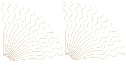 VILLCASE 2sets Stilvolle Rattan Sticks Diffusor Diffusor Stick Sticks 20 Stücke * 2