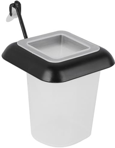 DOITOOL aquaristik zubehör Aquarium Zubehör Fischfutterautomat für Schnecken -Feeder kleines Aquarium Essen Wurmfutterkegel Wurmfutterspender konisch Zubringer Fütterungsmaschine