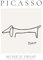 Artesta Poster Pablo Picasso Animals Drawing Dog 50x70cm