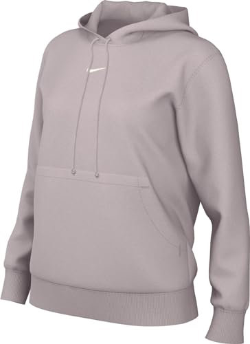 Nike Damen Sweatshirt Sportswear Phnx FLC Std Po Hoodie, Platinum Violet/Sail, DQ5872-019, M