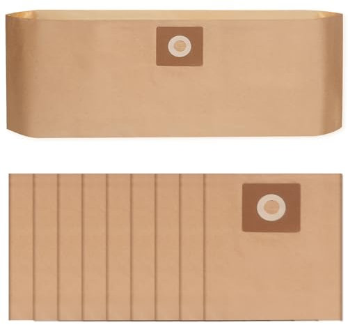 10 Remplacement Sac pour Aspirateur Bosch AdvancedVac 20 2609256F33 en papier