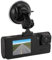 3-Kanal-WLAN-Dashcam mit 32-GB-Karte, 1080P-Weitwinkel Vorne und Hinten, Innenkamera mit 2,0-Zoll-Bildschirm, Loop-, 24-Stunden-Parküberwachung, Fahrrekorder für Autos