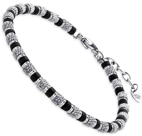 Dada Gioielli (Satinierte schwarze Achat