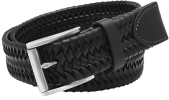 Fossil Herren Rhett Gürtel, Schwarz, Einheitsgröße