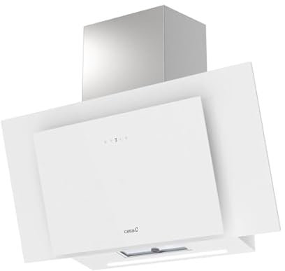 Campana Decorativa Vertical 90cm CATA THALASSA PRO 900GWH 02139007 Cristal Blanco