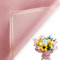 20 Blatt Blumenstrauß Geschenkpapier Wasserdicht Blumenpapier Blumen Papier für Hochzeit Geburtstage Party Dekoration DIY Kunsthandwerk 57 x 57 cm (hellrot und goldener Rand)