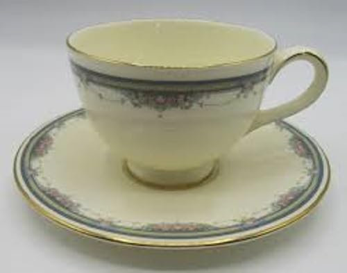 Royal Doulton Albany Pattern Tea Cup & Saucer Gilded Fine Bone China