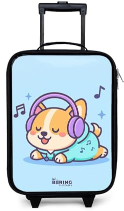 NoBoringSuitcases© Kinderkoffer Klein Rollkoffer Kleiner Kinder Koffer mit