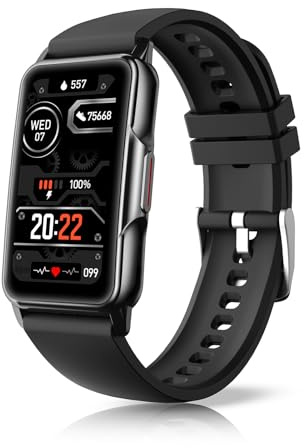Smart Watch Health Fitness Tracker with 24/7 Heart Rate, Blood Oxygen Blood Pressure Sleep Monitor, 115 Sports Modes, Step Calorie Counter Pedometer IP68 Waterproof for Android and iPhone Women Men
