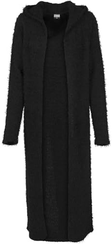 Urban Classics Women's Women's Hooded Feather Cardigan Hooded Sweatshirt (Pack of 1)