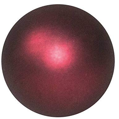 Riesige Weihnachtskugel mit 30 cm Durchmesser in Granatrot matt