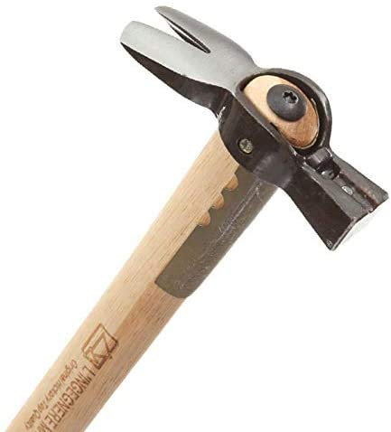 MARTELLO FORGIATO CLASSICO 200 GR. CON MANICO LEGNO 60 CM.