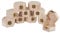 VBS XXL Holzkästchen HEXAGON 10 Stück 10x10x5cm mit Deckel