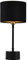lux.pro Tischleuchte Klassisch 'Deventer' Schwarz 1xE14 Tischlampe Lampe Leuchte Nachttischlampe Leselampe
