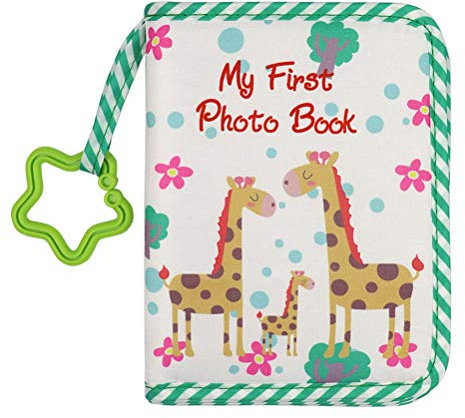 ARTOCT Baby ist Mein erstes Familienalbum, weiches Stoff-Fotobuchalbum Erstes Fotoalbum-Geschenk Neugeborene, Kleinkinder und Kinder, kann 17 Fotos aufnehmen