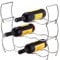 Innoteck Essentials 3 Tier Stackable Wine Rack Countertop Wine Holder Stand for Counter Metal Bottle Storage Table Top Free Standing Holder - Display Shelf for Bar Cabinet