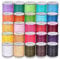 Filo per Bracciali Cerato Fili Filo Cordoncino Cotone Cerato per Braccialetti Collane Cordino Colorato per Braccialetti Cordoncini Spaghi per Bracciali, DIY Gioielli,Fili di Perline Filo di Perline