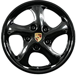 Kompatibel mit Porsche 911 996 17 Carrera Felge schwarz/wheel rim black 7J x 17 ET55