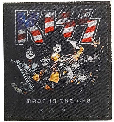 Herren Kiss Made in The USA Woven Patch