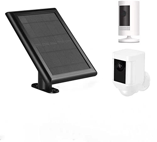 Pannello solare compatibile con anello Spotlight Cam Batteria, Ring Stick Up Cam Battery & Blink XT/XT2 Outdoor Security Camera